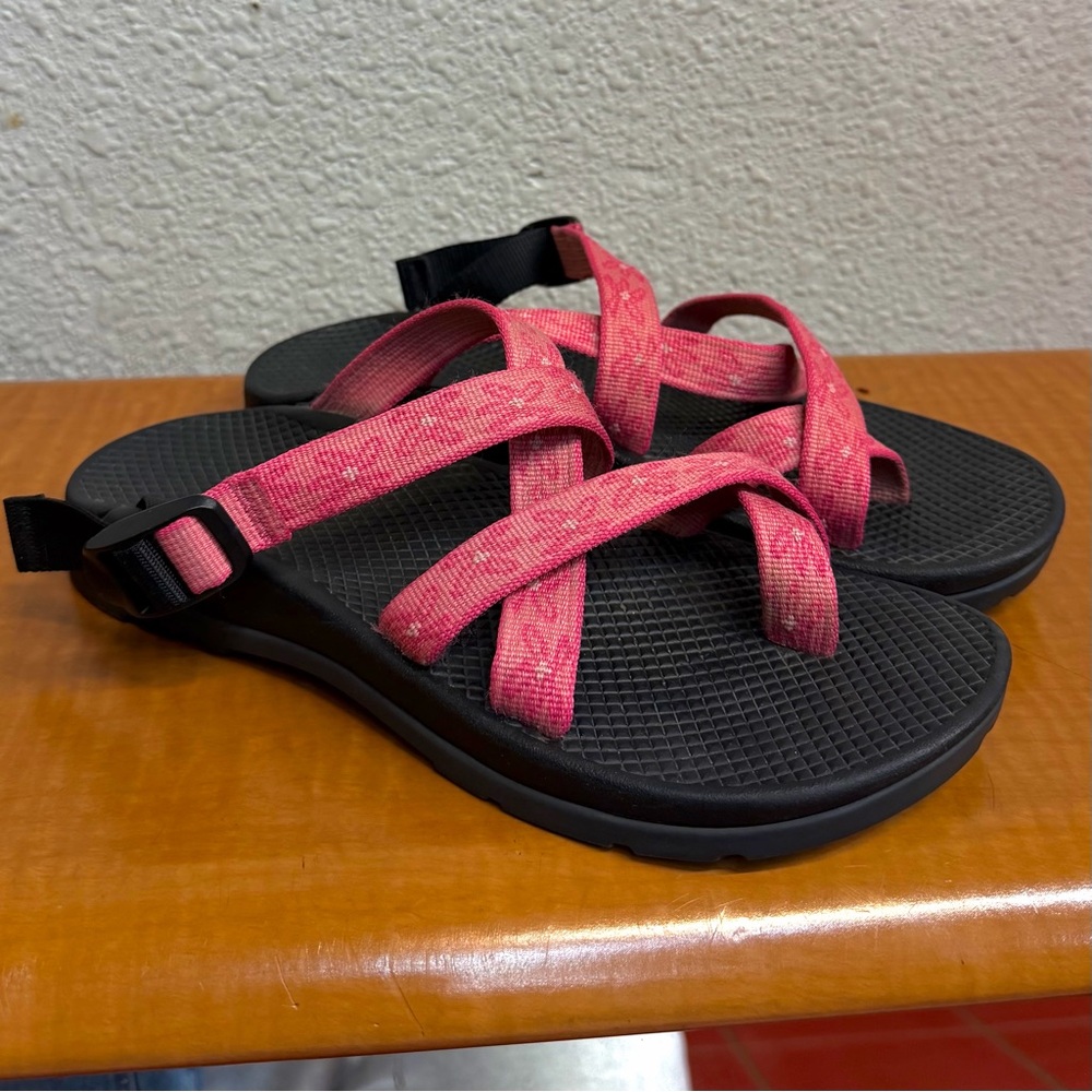 Chaco Women's Flower Power Pink Strap Sandals